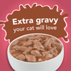 Friskies Extra Gravy Chunky Salmon Wet Cat Food