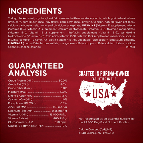 One SmartBlend True Instinct Turkey and Venison Dry Dog Food