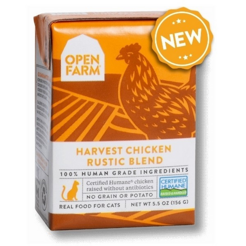 Open Farm Grain Free Rustic Blend Harvest Chicken Wet Cat Food