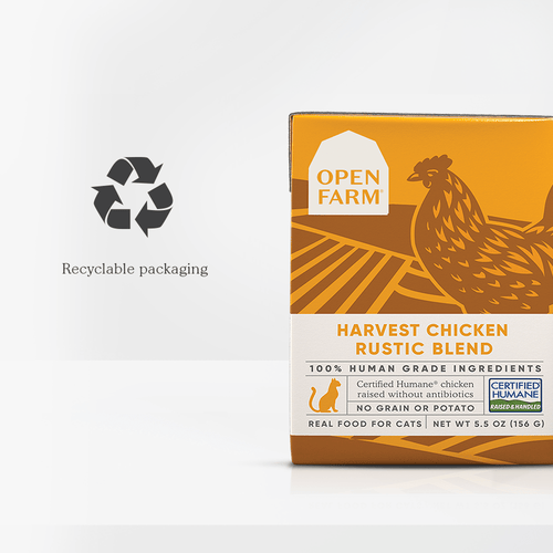 Open Farm Grain Free Rustic Blend Harvest Chicken Wet Cat Food