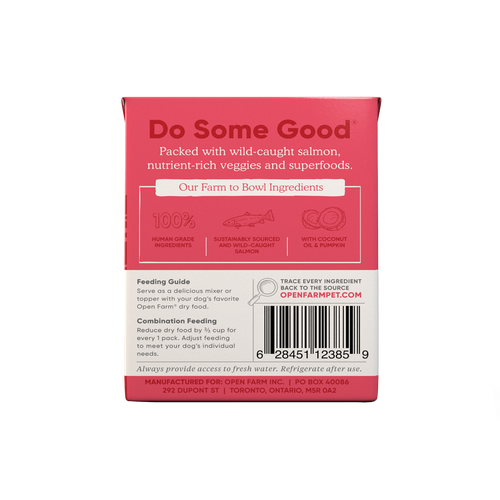 Open Farm Rustic Stew Wild Caught Salmon Wet Dog Food