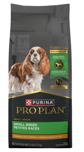 ProPlan Chicken and Rice Small Breed Dry Dog Food