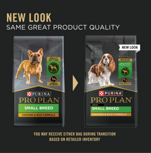 ProPlan Chicken and Rice Small Breed Dry Dog Food