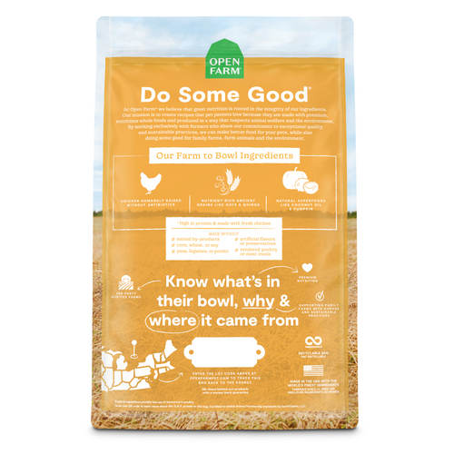 Open Farm Harvest Chicken and Ancient Grains Dry Dog Food