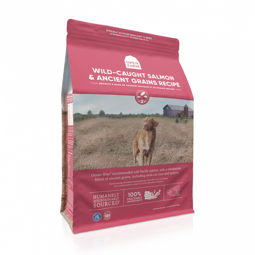 Open Farm Wild Caught Salmon and Ancient Grains Dry Dog Food