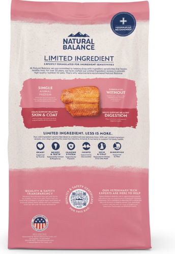 Natural Balance Limited Ingredient Salmon & Brown Rice Recipe Dry Dog Food