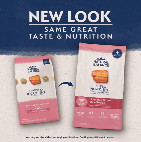 Natural Balance Limited Ingredient Dry Dog Food, Salmon & Brown Rice Recipe