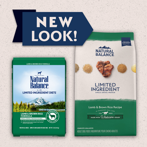Natural Balance Limited Ingredient Dry Dog Food, Lamb & Brown Rice Recipe