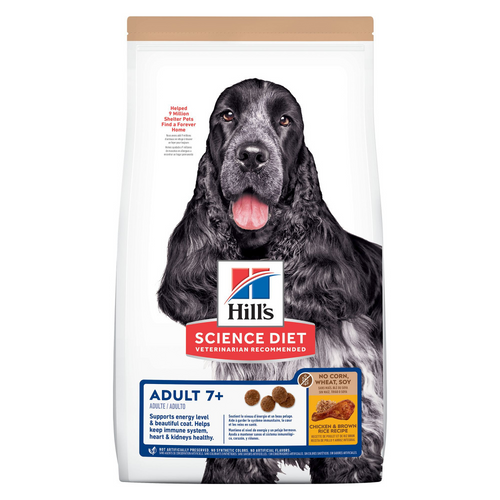 Hill's Science Diet Adult 7+ No Corn, Wheat, or Soy Chicken Senior Dry Dog Food