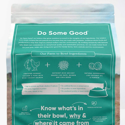 Open Farm Chicken Salmon and Ancient Grains Dry Puppy Food