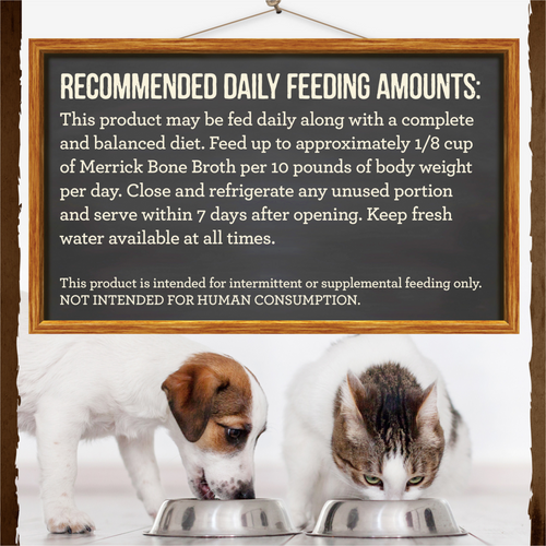 Merrick Grain Free Turkey Bone Broth Wet Dog Food Topper