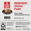 PureBites 100% Pure Chicken Pate Cat Treat