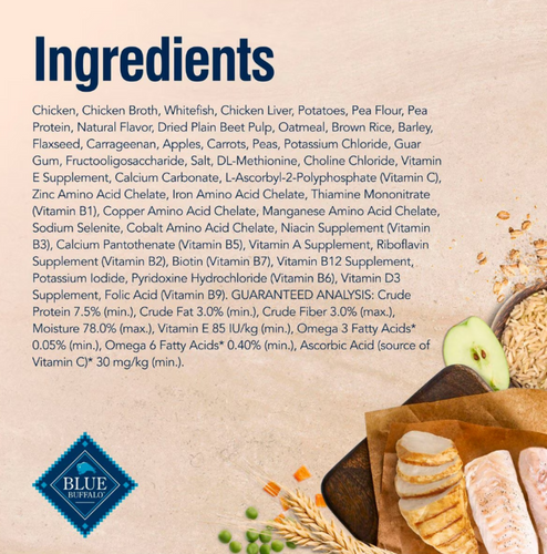 Blue Buffalo True Solutions Blissful Belly Digestive Care Formula Adult Canned Dog Food