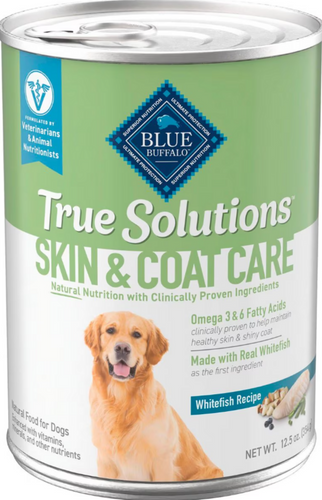 Blue Buffalo True Solutions Perfect Coat Skin & Coat Care Formula Adult Canned Dog Food