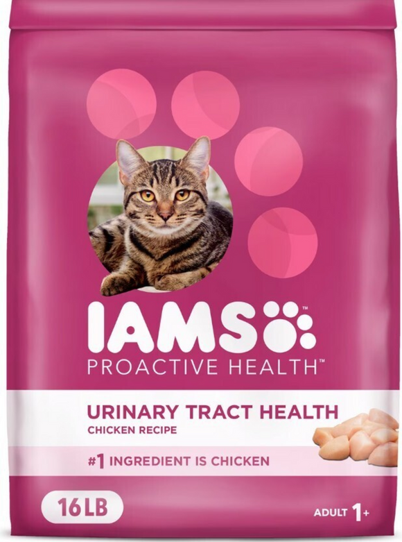 Iams Proactive Health Adult Urinary Tract Healthy With Chicken Cat Kibble Dry Cat Food