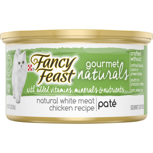 Purina Fancy Feast Gourmet Naturals White Meat Chicken Wet Cat Food