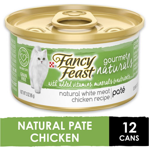 Purina Fancy Feast Gourmet Naturals White Meat Chicken Wet Cat Food