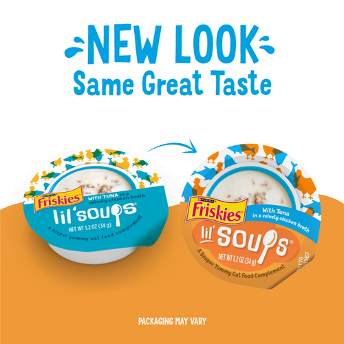 Friskies Lil' Soups Grain Free Tuna in Chicken Broth Wet Cat Food