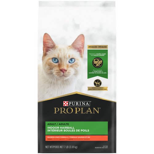 Pro Plan Hairball Management Indoor Salmon and Rice Cat Food