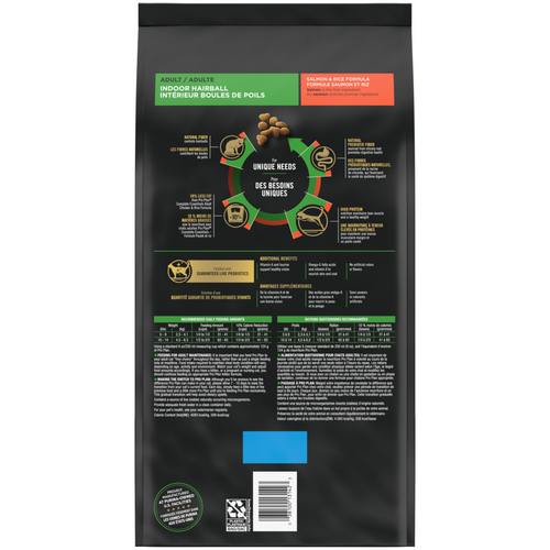 Pro Plan Hairball Management Indoor Salmon and Rice Cat Food