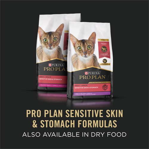 ProPlan Sensitive Skin & Stomach Poultry and Seafood Favorites Variety Pack Wet Cat Food