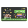 Purina Pro Plan Focus Small Breed Entree Adult Wet Dog Food Variety Pack