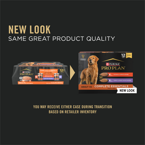 Purina Pro Plan Complete Essentials Grain Free Poultry Variety Pack Wet Dog Food