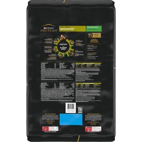 ProPlan Shredded Blend Weight Management Chicken and Rice Small Breed Dry Dog Food