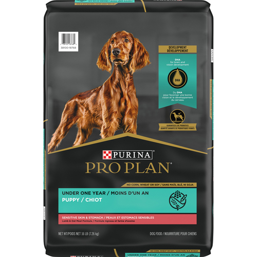 ProPlan Sensitive Skin & Stomach Lamb & Oatmeal Dry Puppy Food