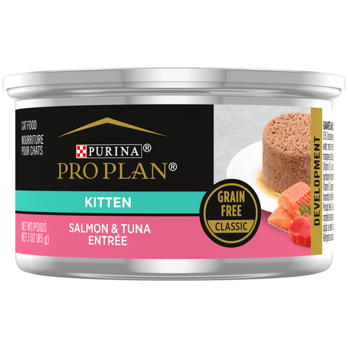 Purina Pro Plan Classic Grain Free Salmon and Tuna Wet Kitten Food