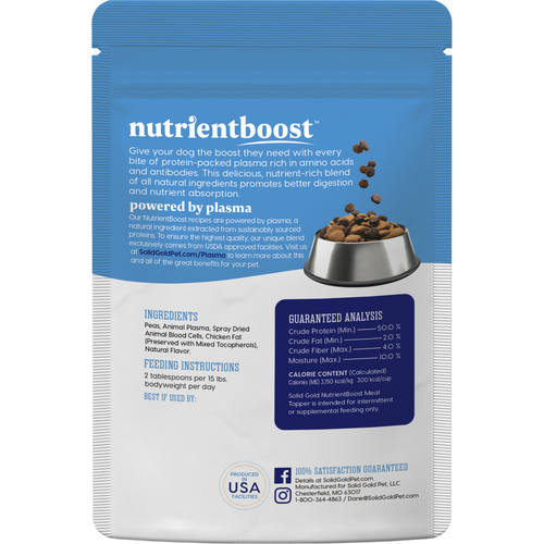 Solid Gold NutrientBoost Meal Topper for Dogs