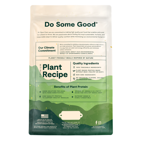 Open Farm Kind Earth Premium Plant Dry Dog Food