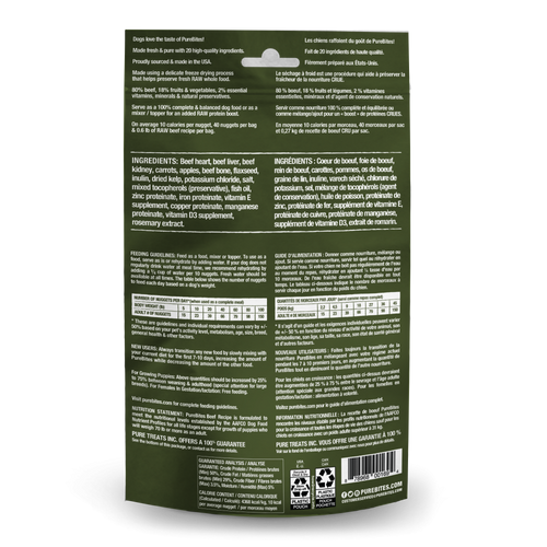 PureBites Beef Recipe Dog Food/Topper