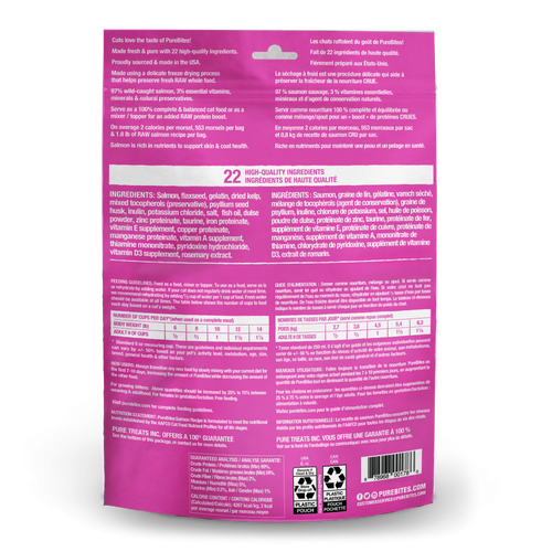 PureBites Salmon Recipe Cat Food/Topper