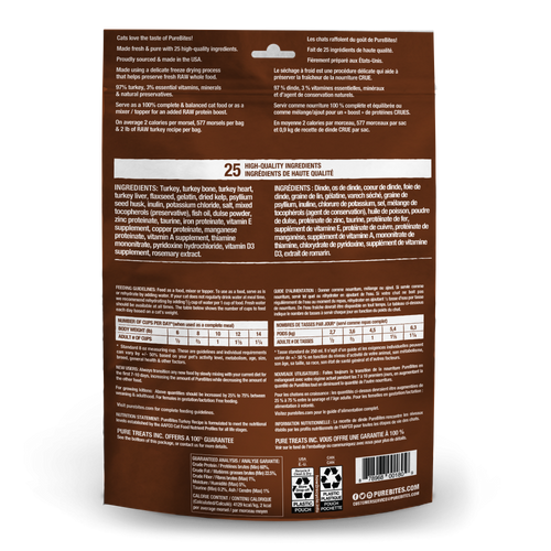 PureBites Turkey Recipe Cat Food/Topper