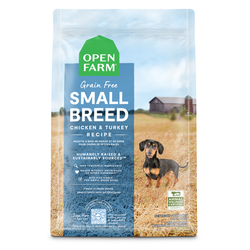 Open Farm Grain Free Chicken and Turkey Small Breed Dry Dog Food