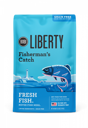 Bixbi Liberty Fisherman's Catch Kibble Dry Dog Food