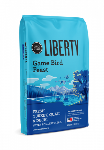 Bixbi Liberty Gamebird Feast Kibble Dog Food