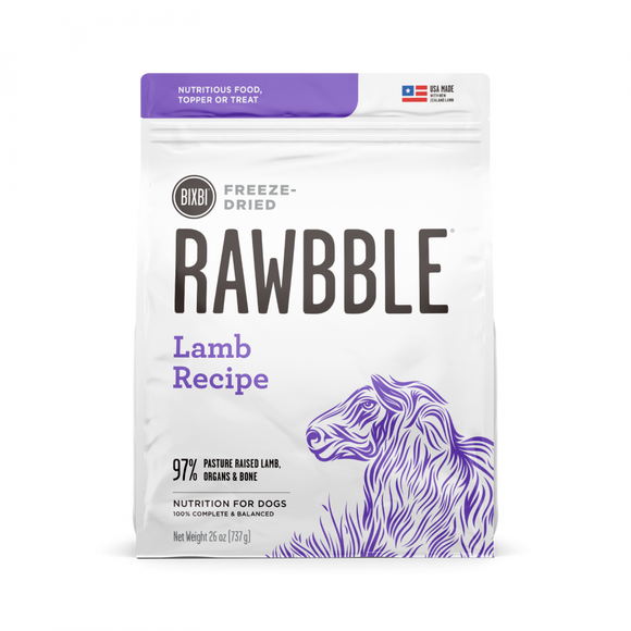 BIXBI Rawbble Freeze Dried  Lamb