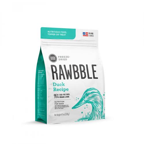 BIXBI Rawbble Freeze Dried Duck