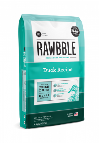 Bixbi Rawbble Kibble Grain Free Duck Dog Food