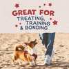 Natural Balance Rewards Crunchy Biscuits Dog Treats for Small Breeds with Real Bison