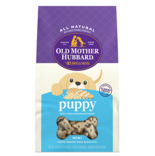 Old Mother Hubbard Mother's Solutions Crunchy Natural Mini Dog Biscuits Puppy Dog Treats