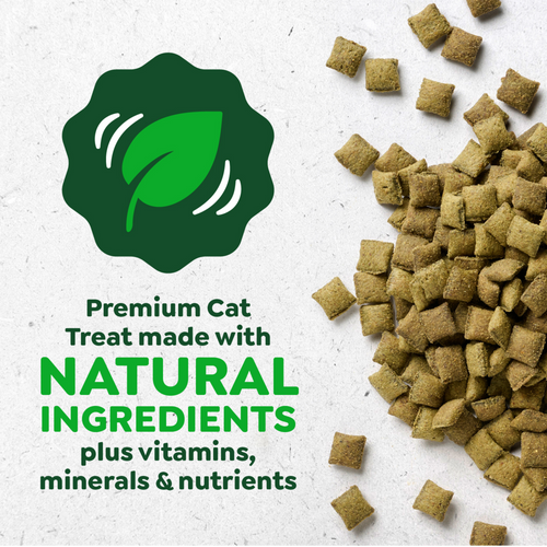 Greenies Feline SmartBites Healthy Indoor Natural Chicken Flavor Soft & Crunchy Adult Cat Treats