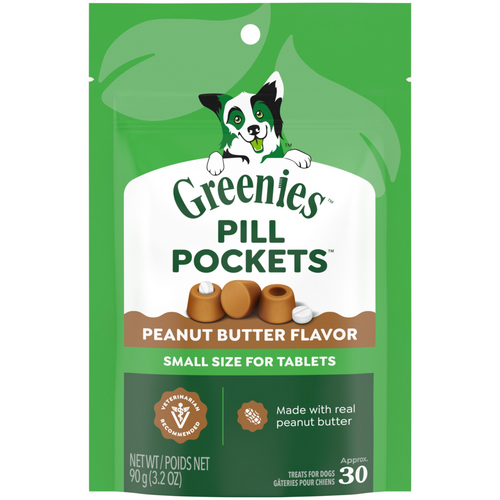 Greenies Pill Pockets Canine Peanut Butter Dog Treats