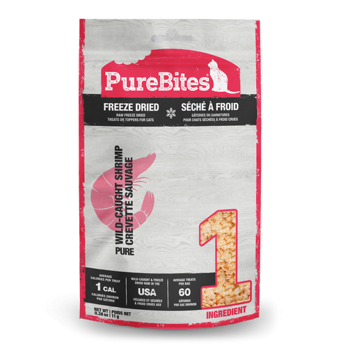 PureBites Freeze Dried Shrimp Cat Treats