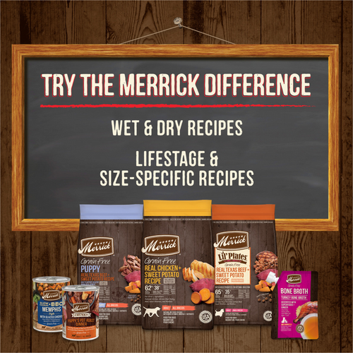 Merrick Power Bites Grain Free Chicken Recipe Dog Treats