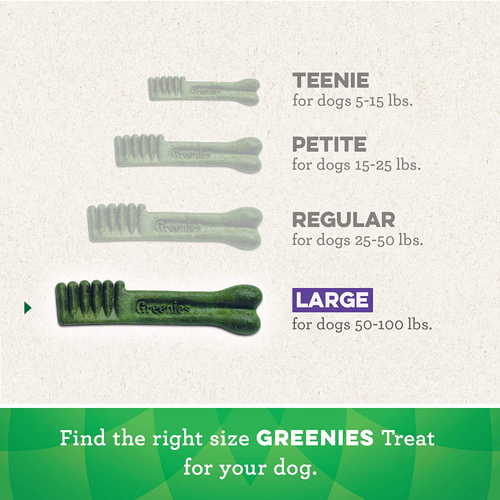 Greenies Large Grain Free Dental Dog Chews