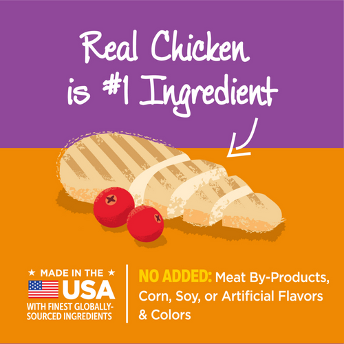 Wellness Kittles Crunchy Salmon & Cranberry Cat Treats