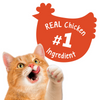 Friskies Party Mix Crunch Original Chicken Liver and Turkey Cat Treats Canister